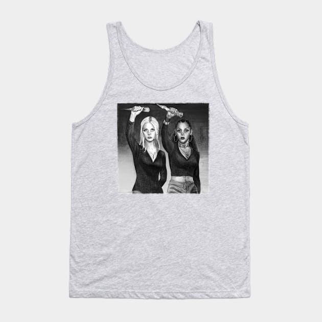 Slay The Patriarchy Tank Top by LidiaCazam